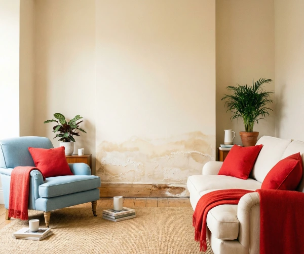 Humedad por capilaridad en pared